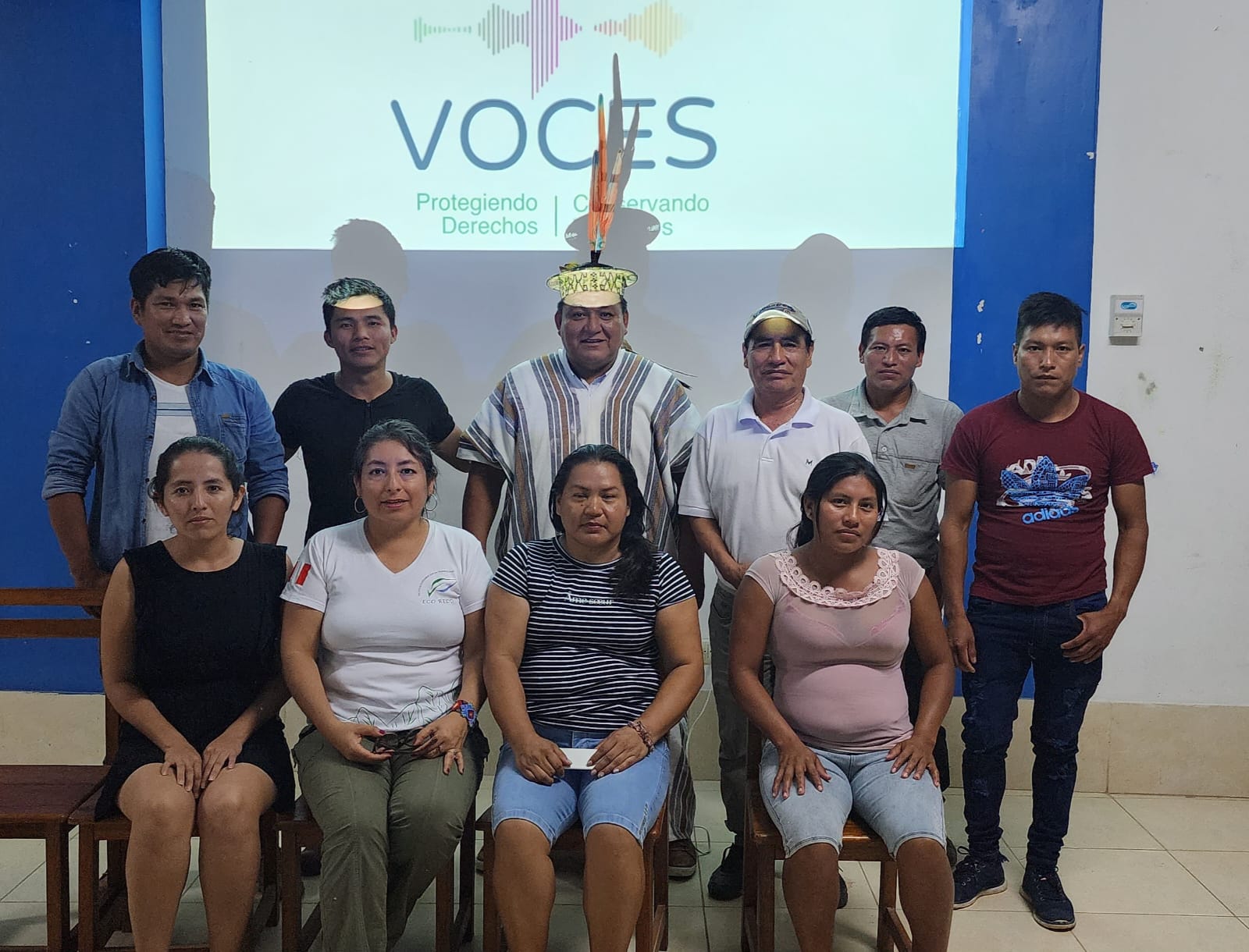 Coordinadora del Proyecto VOCES en Perú se reúne con líderes indígenas y funcionarios de instituciones públicas en Atalaya